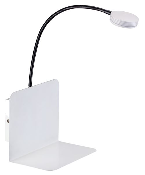 Paris Prix - Spot Mural Moderne arles 20cm Blanc