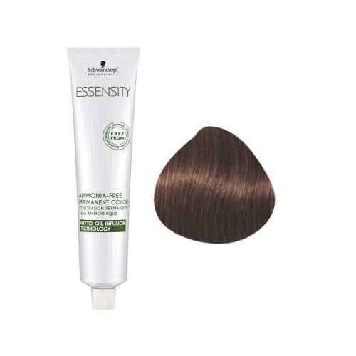 Coloration permanente sans ammoniaque avec technologie phytolipide, 5.68 : châtain clair marron rouge, 60ml, schwarzkopf, femme