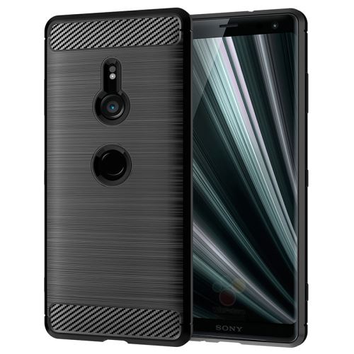 Housse étui TPU Anti-chute pour Sony Xperia XZ3 - Noir -4017