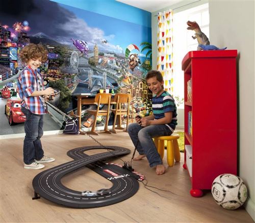 Komar Fototapete "Cars World - Grösse 368 x 254 cm" bedruckt glatt Kinderzimmer