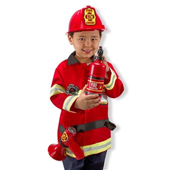 Costume de Chef des Pompiers Melissa Doug Deguisement enfant Achat prix fnac