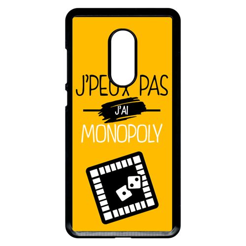 Coque xiaomi redmi note 4 j peux pas j ai monopoly 10