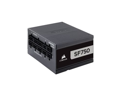 CORSAIR Alimentation SF750 SFX hautes performances 750 watts certifiée 80 PLUS Platinum - (CP-9020186-EU)