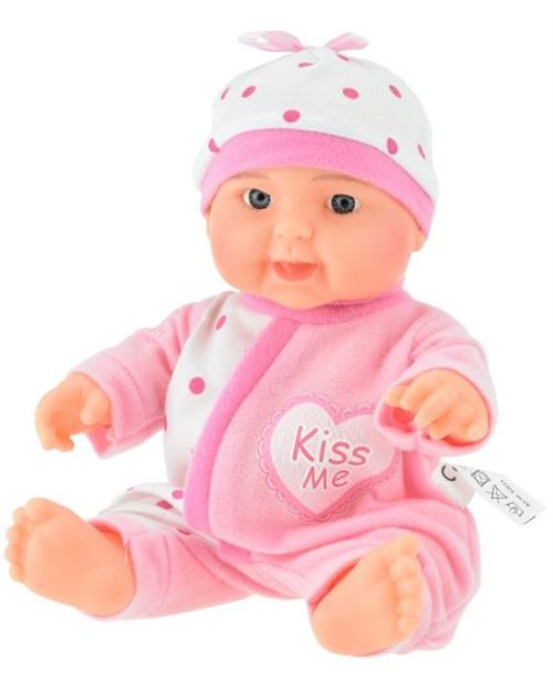 Non Communiqué Multicolore Toi-Toys Poupée Bébé En Pyjama 22,5 Cm