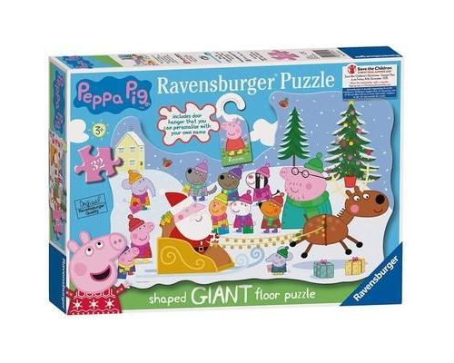 Ravensburger UK 5534 Peppa Pig Puzzle de Noël avec Porte Cintre