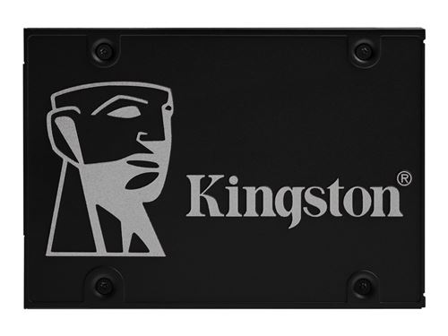 Kingston KC600 - SSD - gecodeerd - 512 GB - intern - 2.5 - SATA 6Gb/s - 256-bits AES - Self-Encrypting Drive (SED), TCG Opal Encryption