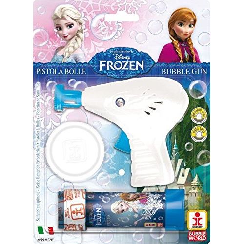 DULCOP - 500.170000 - Frozen - Pistolet à Bulle - 12 x 9,75 x 4,9 cm - Tube de Savon - 60 ML