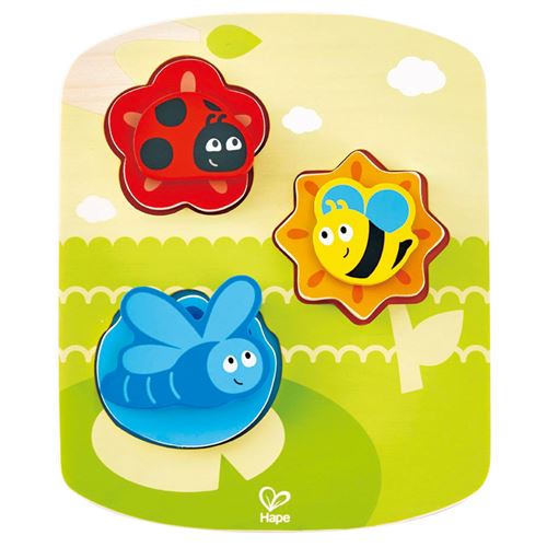 Hape insectes puzzle en bois 7 pièces