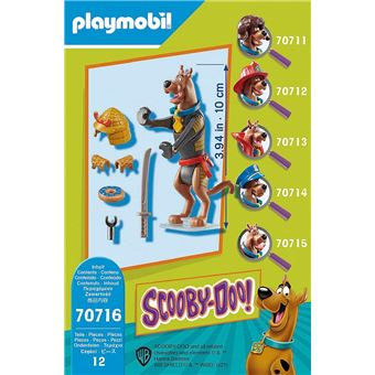 Playmobil Scooby-Doo ! 70716 SCOOBY-DOO Samurai