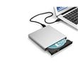 Lecteur/Graveur CD-DVD-RW USB pour PC ACER Branchement Portable Externe (ARGENT)