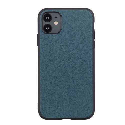 Coque en TPU hybride enduit bleu pour votre Apple iPhone 12 Pro Max 6.7 pouces