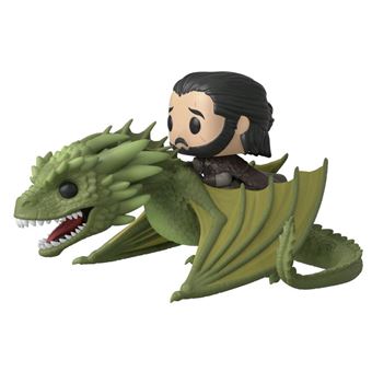 Funko Papa ! Manèges : Game of Thrones- Jon Snow et Rhaegal 2 pièces