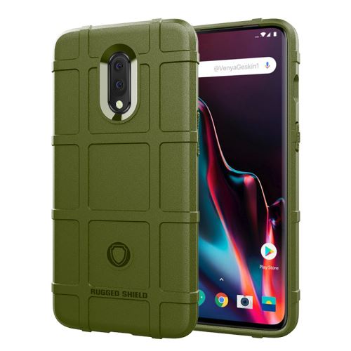 Etui Coque de protection durable anti choc pour OnePlus 7 - Vert foncé