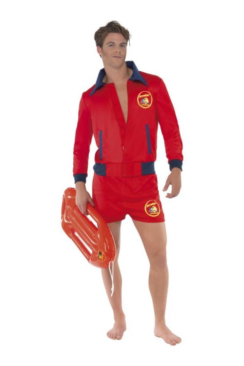 Costume sauveteur alerte a malibu homme taille m