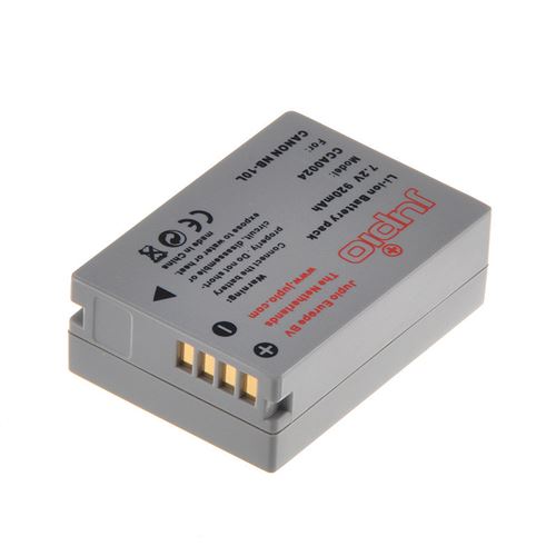 Jupio - Batterie - Li-Ion - 920 mAh - pour Canon PowerShot G1 X, G15, G3 X, SX40 HS, SX50 HS, SX60 HS