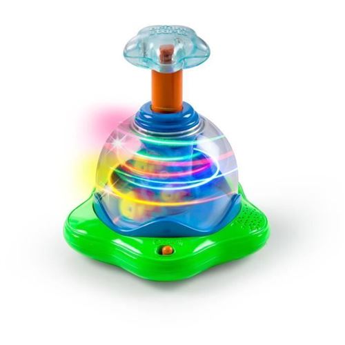 bright starts jouet étoile musicale press & glow spinner