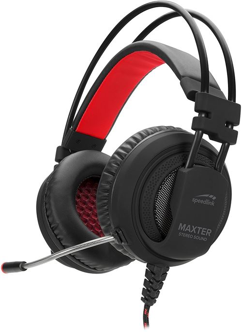 'Speedlink-BK Casque stéréo Gaming maxter 450300 pour PS4 Noir