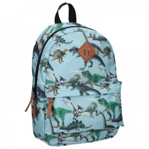 Skooter sac à dos dinosaures junior 14 L polyester bleu/vert