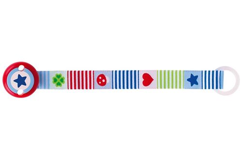 Heimess sucette trèfle collier vert 21,5 cm