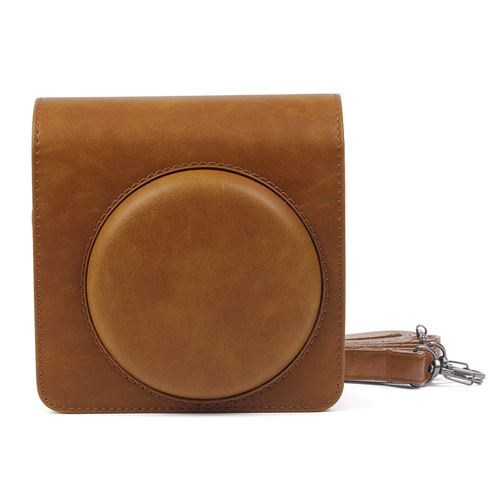 Étui en cuir PU antichoc pour Fujifilm Instax Square SQ6