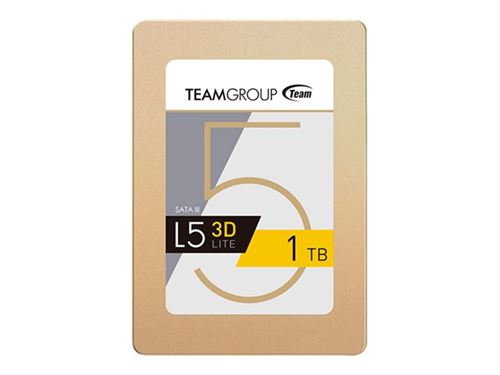 Team Group L5 Lite 3D 1000Go 2.5 Série ATA III - Disques SSD (1000 Go, 2.5 , Série ATA III, 500 Mo/s, 6 Gbit/s)