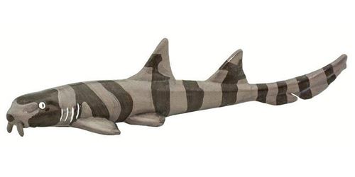 Safari figure Requin bambou junior 13 x 4,5 x 3 cm marron