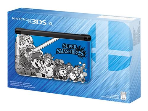 Console Nintendo 3DS XL - bleue + noire