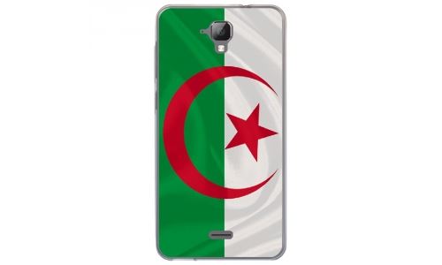 Coque souple pour Altice S40 avec impression Motifs drapeau de l'Algérie