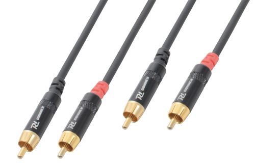 PD Connex Câble audio cordon 2 x rca mâle / 2 x rca mâle - 1,5m