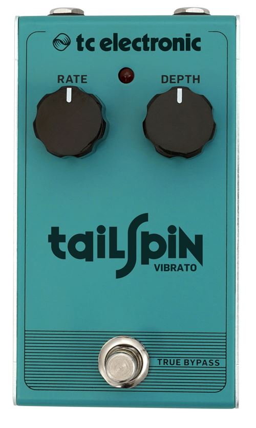 TC Electronic Tailspin Vibrato classique véritable Pitch avec All-analog Bucket-brigade Motif