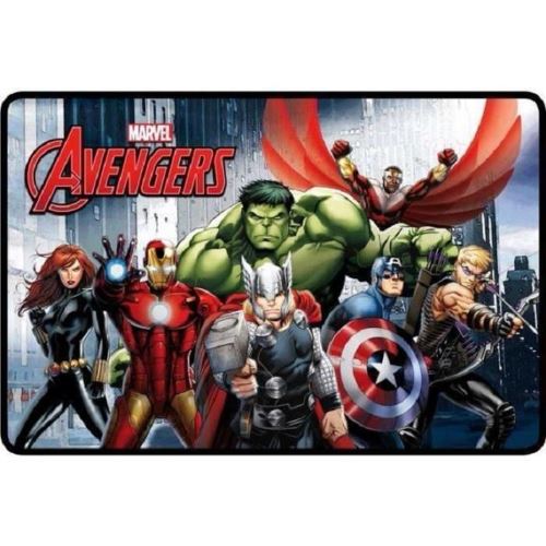 Tapis Disney Avengers 80 x 50 cm enfant - guizmax