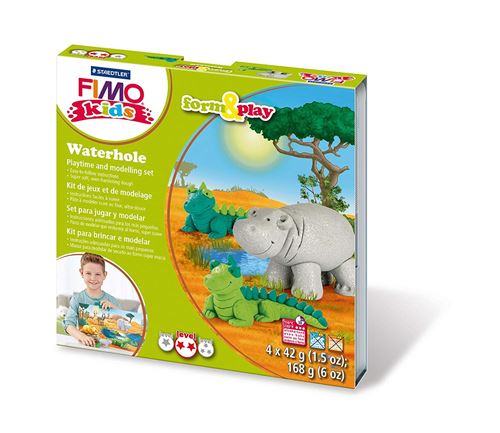 Graines Creatives Fimo Kids Form&Play Safari