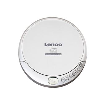 Lecteur cd portable avec protection contre les chocs cd-201si argent - 1