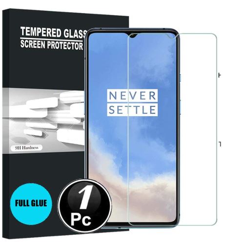 OnePlus 7T Vitre protection d'ecran en verre trempé incassable lot de [X1] Glass