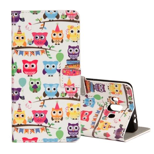 Huawei Mate 10 Housse Etui Cuir PU Hiboux ALS53422