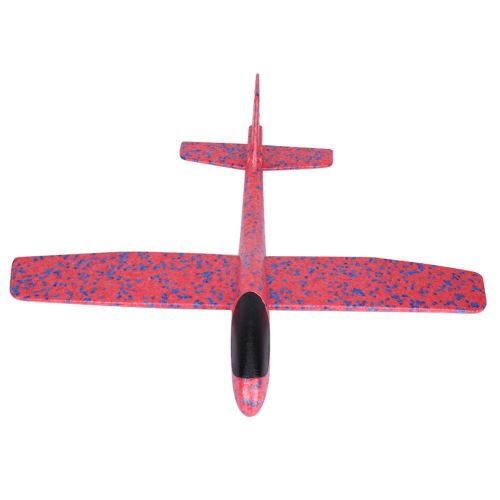 Planeur Jouet 49Cm Mini Mousse Jetant Avion Volant Pour Enfant Rouge Cadeau Noël pour enfant