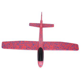 Rouge Flamme Rouge-Avion électrique en mousse pour enfant, jouet à lancer à  la main, kit de chargement RC