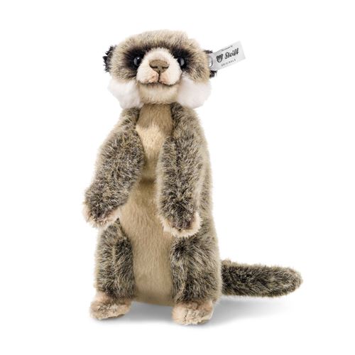 Steiff- Bébé Suricate Peluche, 069871, Brun/Beige