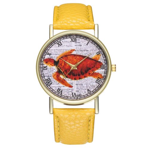 Véritable tendance étudiante coréenne montre à quartz T331-Ajaune