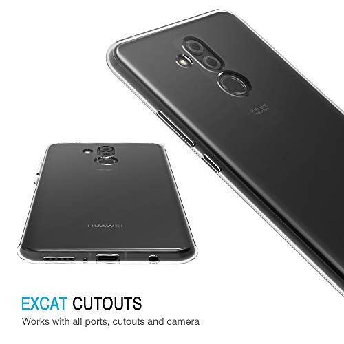 iVoler Coque Huawei Mate 20 Lite, [Ultra Transparente Silicone en Gel TPU Souple] Housse Etui Coque de Protection