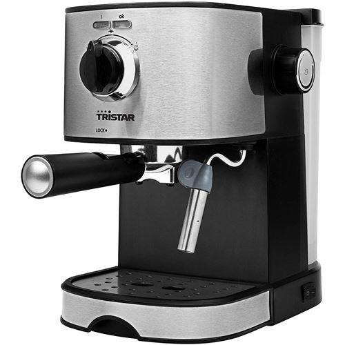 machine à expresso 15 bars inox/noir - cm2275