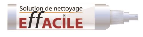 Solution de nettoyage effacile