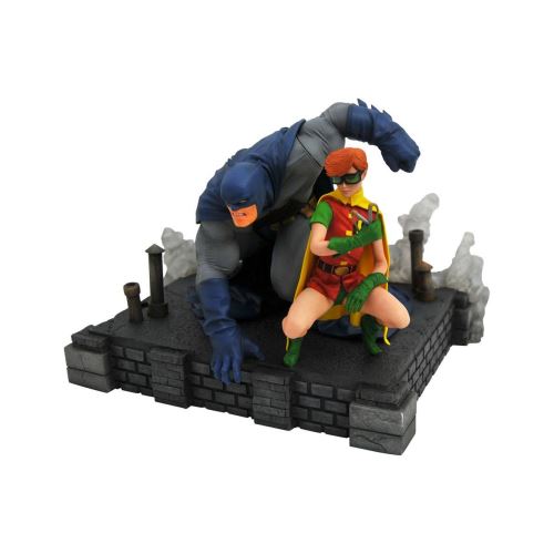 The Dark Knight Returns - Statuette DC Comic Gallery Batman & Robin 20 cm