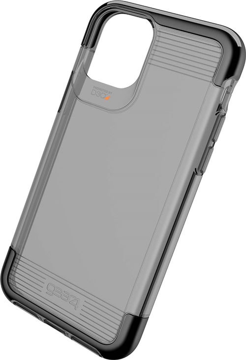Gear4 Wembley - Coque de protection pour téléphone portable - polycarbonate, D3O, polyuréthanne thermoplastique (TPU) - fumé - pour Apple iPhone 11 Pro