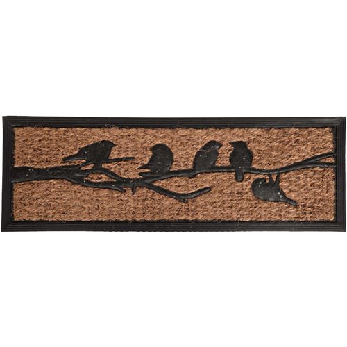 Best For Boots - Paillasson caoutchouc et fibres de coco oiseaux