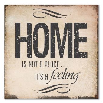 Tableau imprimé sur toile moderne Image murale Canevas Texte anglais Home 40x40 - Achat & prix ...