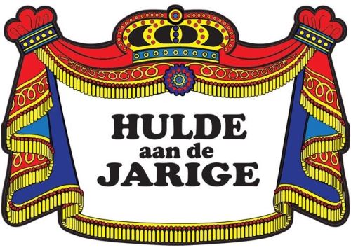 Haza Original bouclier de la couronne ''Hommage au garçon dont c'est l'anniversaire'' 48 x 32 cm