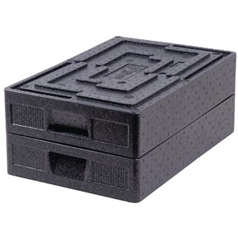 Boîte Isotherme Format GN Noire 21 L Thermo Future - 1