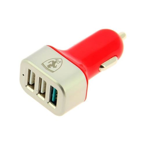 FERRARI Chargeur express charge - 12 / 24V - 4,1Ah - 3 USB
