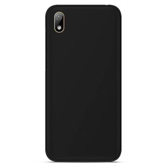 Coque pour Huawei Y5 2019 Silicone Gel givré - Noir - 1